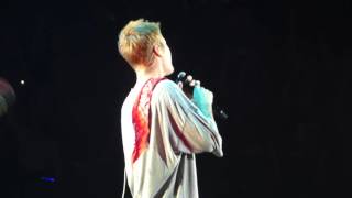 Justin Bieber  What Do You Mean  LIVE in Birmingham England 24102016 [upl. by Eylrac69]