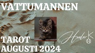 Vattumannen ♒️ Augusti 2024 Tarot  Healer K [upl. by Emeline424]