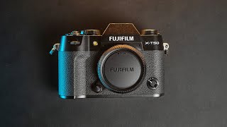 A First look at the FUJIFILM XT50 [upl. by Ellesig498]