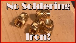 FGC9 Brass Inserts  No Soldering Iron [upl. by Zanahs732]