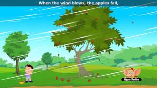 The Apple Tree  Nursery Rhyme with Lyrics amp Sing Along [upl. by Eita781]