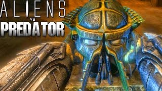 Aliens vs Predator 4 GameplayPTBR  quotPREDATORquot  Artefato Perdido [upl. by Ellenod26]