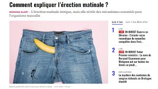 Comment expliquer l’érection matinale [upl. by Marianna825]