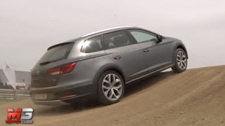 NEW SEAT LEON XPERIENCE 2015  FIRST TEST DRIVE OFF ROAD ONLY SOUND [upl. by Eimac]