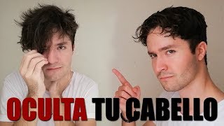 CÓMO OCULTAR EL CABELLO LARGO  HOMBRES [upl. by Latisha]