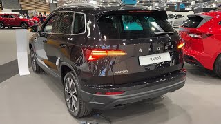 Skoda KAROQ 2022 Facelift  practicality TRUNK SPACE amp AMBIENT lights [upl. by Thanos]