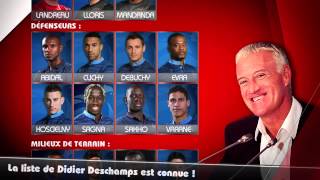 La liste de Didier Deschamps pour le barrage face à lUkraine est connue [upl. by Stouffer]