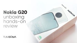 Nokia G20  Unboxing Hands on amp Review [upl. by Hawger]