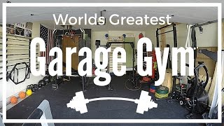 Worlds Greatest Garage Gym Tour [upl. by Zinnes]