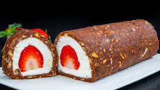 Without baking The roulade recipe that can bring me gold medal at any competition [upl. by Akinajnat922]