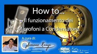 Funzionamento dei microfoni a condensatore  HOW TO by Pianoconcertoit [upl. by Bevan]