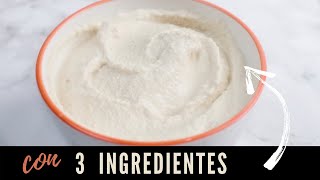 QUESO CREMA PHILADELPHIA VEGANO con 3 INGREDIENTES [upl. by Kilah]