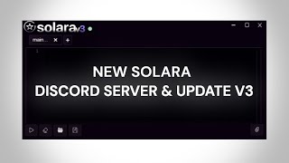 NEW SOLARA V3 DISCORD SERVER  IN DESC [upl. by Enylcaj]