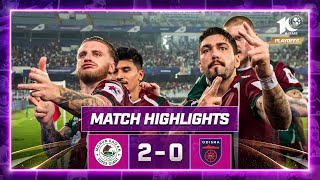 Match Highlights  Mohun Bagan Super Giant 20 Odisha FC 32 on AGG  SF 1 2nd Leg  ISL 202324 [upl. by Aseral]