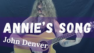 How To Play Annie’s Song By John Denver Easy Acoustic Guitar Lesson [upl. by Towney700]