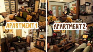 Furnishing For Rent Apartments  The Sims 4 Speed Build [upl. by Lovett]