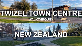 Twizel Town Centre  4K  Walkthrough  Mackenzie District  Canterbury  South Island  New Zealand [upl. by Nwahsyd]