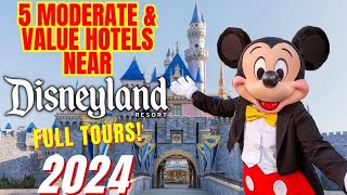 Disneyland Moderate And Value Hotels FULL TOUR [upl. by Roxanna]