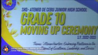 SHSAteneo de Cebu Junior High School Moving up Ceremony [upl. by Notlrak]