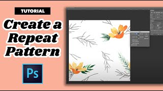 How to Create a Repeat Pattern in Photoshop [upl. by Htebsle]