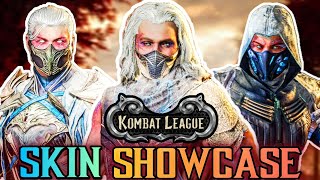 ALL Kombat League Season 3 Skins SHOWCASE  Palettes Intros Outros etc  Mortal Kombat 1 [upl. by Trevar]