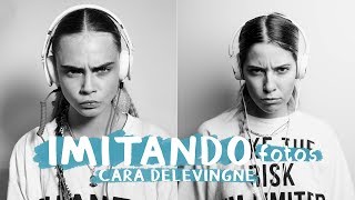 IMITANDO FOTOS TUMBLR DE CARA DELEVINGNE [upl. by Ycram]