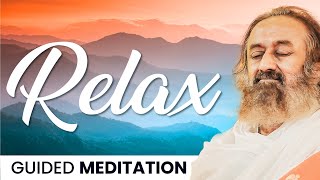 Short Guided Meditation To Relax amp Destress  Gurudev [upl. by Akins]