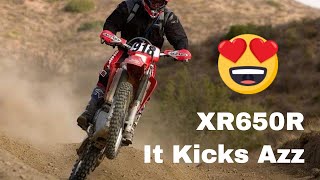 Why the XR650R is the perfect Dual Sport [upl. by Oirasec]