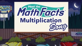 Meet the Math Facts  Multiplication Song [upl. by Yemirej731]