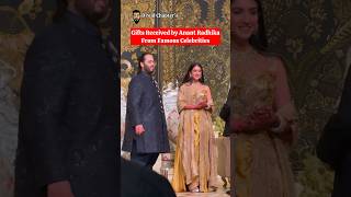 Expensive Gifts Received by Anant Ambani amp Radhika on Wedding anantambani bollywood wedding [upl. by Elwyn]