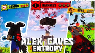 Cool and useful tools for fighting with mobs  Alexs Caves Entropy 1201  Minecraft [upl. by Kerril]