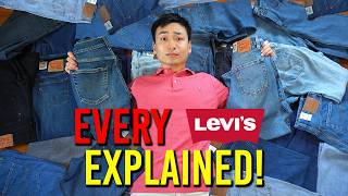 COMPLETE Guide To Levis Jean 30 Fits Explained [upl. by Aicilehp]