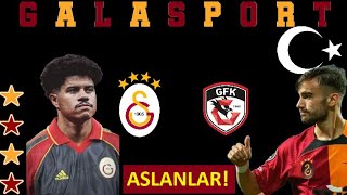 Galatasaray  Gaziantep Fk Maç Sonu  Okan Hocanın Prensi Yunus Akgün Golünü Attı  Gabriel Sara [upl. by Ditzel913]