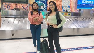 part 2 Ist time travel journey with twinny in thailand [upl. by Alexandria]