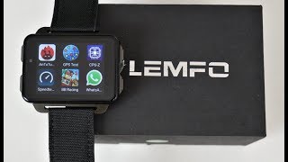 LEMFO LEM4 PRO  Full Android Smartwatch  202quot  1200mAh [upl. by Harli]