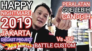 DISS JAKARTA DIECAST PROJECT  READY FOR BATTLE CUSTOM HOTWHEELS 2019 [upl. by Fred]