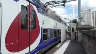 Z20900  Arrivée à la gare de Avenue du Président Kennedy sur la ligne C du RER C [upl. by Eirelav545]