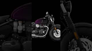 Bonneville Bobber Stealth “PURPLE” [upl. by Ellekram]