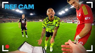 REF CAM  MLS AllStars vs Arsenal [upl. by Leonie]