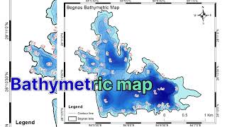 How to create bathymetric map in ArcGIS gistutorial bathymetricmap lakevolume [upl. by Alick]