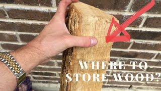 Where to store wood for barbecue [upl. by Barn]