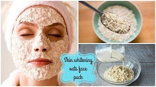 Oats face pack for fair skin  how to fair skin  how to get fair skin naturally  beauty5 [upl. by Jeffery]