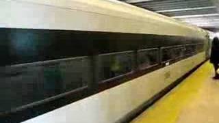 NJ transit comming to a stop at Secaucus Station NJ [upl. by Tiffany]