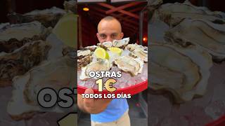 OSTRAS 🦪 a 1€ TODOS los DÍAS ostras [upl. by Meisel716]