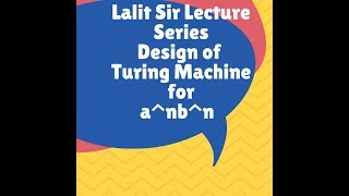 Turing Machine design anbn [upl. by Greer]