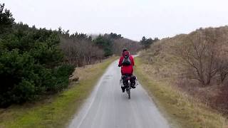 Ameland  fietsen op Ameland [upl. by Llerahs]