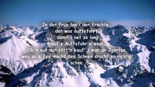 Wolfgang Ambros  Schifoan Lyrics [upl. by Ltney]