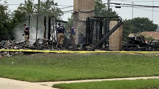 Video shows moments just after a home exploded in Copperas Cove [upl. by Nairim848]