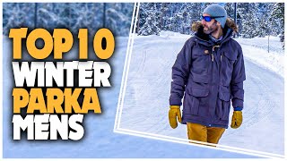 Best Mens Winter Parka on Amazon  Top 10 Best Winter Parka For Men [upl. by Jolynn]