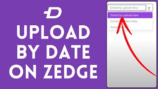 How to Upload by Date on Zedge 2024 [upl. by Nylissej380]